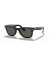 Ray-Ban RB2140 الأصلية عابر سبيل الكلاسيكية XXL (54 - 18) مع الأخضر العدسات و النظارات الشمسية الإطار الأسود