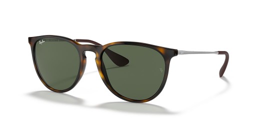 Ray-Ban RB4171 اريكا الكلاسيكية م (54 - 18) مع الأخضر العدسات السلحفاة نظارات الإطار
