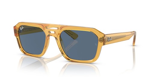Ray-Ban RB4397 كوريجان الحيوي القائم م (54 - 20) مع العدسات الزرقاء و الصفراء نظارات الإطار