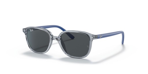Ray-Ban RB9093S ليونارد الاطفال XS (45 - 16) مع العدسات الرمادية والزرقاء نظارات الإطار