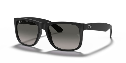 Ray-Ban RB4165 جاستن الكلاسيكية S (54 - 16) مع العدسات الرمادية و السوداء نظارات الإطار