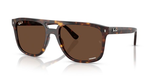 Ray-Ban RB2213CH Chromance XL (58 - 20) مع البني العدسات السلحفاة نظارات الإطار