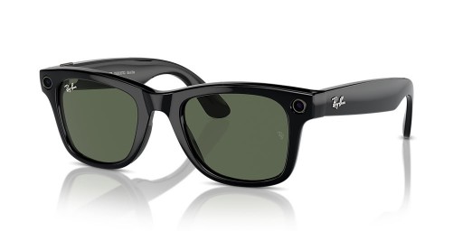 Ray-Ban RW4006 Ray-Ban | Meta عابر سبيل م (50 - 22) مع الأخضر العدسات و النظارات الشمسية الإطار الأسود
