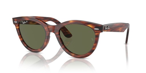 Ray-Ban RB2241 عابر سبيل الطريق XL (54 - 21) مع الأخضر العدسات البني نظارات الإطار