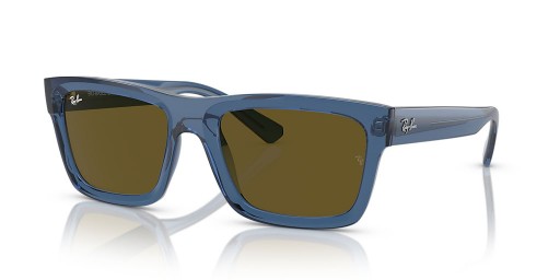Ray-Ban RB4396 وارن الحيوي القائم م (54 - 20) مع العدسات البني و الأزرق نظارات الإطار