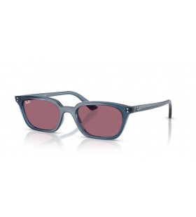 Ray-Ban RB4456 Ø²Ø§ÙŠØ§ Ø§Ù„Ø­ÙŠÙˆÙŠ Ø§Ù„Ù‚Ø§Ø¦Ù… Ù… (53 - 19) Ù…Ø¹ Ø§Ù„Ø¨Ù†ÙØ³Ø¬ÙŠ Ø§Ù„Ø¹Ø¯Ø³Ø§Øª Ø§Ù„Ø²Ø±Ù‚Ø§Ø¡ Ù†Ø¸Ø§Ø±Ø§Øª Ø§Ù„Ø¥Ø·Ø§Ø±