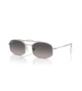 Ray-Ban RB3719 م (51 - 20) مع العدسات الرمادية والفضية نظارات الإطار
