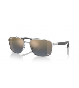 Ray-Ban RB3701 XXL (59 - 17) Ù…Ø¹ Ø§Ù„Ø¹Ø¯Ø³Ø§Øª Ø§Ù„Ø²Ø±Ù‚Ø§Ø¡ ÙˆØ§Ù„ÙØ¶ÙŠØ© Ù†Ø¸Ø§Ø±Ø§Øª Ø§Ù„Ø¥Ø·Ø§Ø±