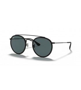 Ray-Ban RB3647N Ø¬ÙˆÙ„Ø© Ø¬Ø³Ø± Ù…Ø²Ø¯ÙˆØ¬ Ù… (51 - 22) Ù…Ø¹ Ø§Ù„Ø£Ø²Ø±Ù‚ Ø§Ù„Ø¹Ø¯Ø³Ø§Øª Ùˆ Ø§Ù„Ù†Ø¸Ø§Ø±Ø§Øª Ø§Ù„Ø´Ù…Ø³ÙŠØ© Ø§Ù„Ø¥Ø·Ø§Ø± Ø§Ù„Ø£Ø³ÙˆØ¯