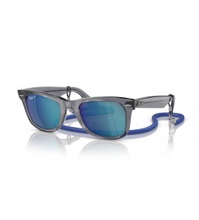 Ray-Ban RB2140 Ø¹Ø§Ø¨Ø± Ø³Ø¨ÙŠÙ„ Ù„ØªØ± (50 - 22) Ù…Ø¹ Ø±Ù…Ø§Ø¯ÙŠ Ø§Ù„Ø¹Ø¯Ø³Ø§Øª Ø±Ù…Ø§Ø¯ÙŠ Ù†Ø¸Ø§Ø±Ø§Øª Ø§Ù„Ø¥Ø·Ø§Ø±