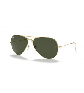 Ray-Ban RB3026 Aviator Large Metal II XXL (62 - 14) Ù…Ø¹ Ø§Ù„Ø£Ø®Ø¶Ø± Ø§Ù„Ø¹Ø¯Ø³Ø§Øª Ø§Ù„Ø°Ù‡Ø¨ Ø§Ù„Ø¥Ø·Ø§Ø± Ø§Ù„Ù†Ø¸Ø§Ø±Ø§Øª Ø§Ù„Ø´Ù…Ø³ÙŠØ©