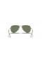 Ray-Ban RB9506S Aviator Děti M (50 - 13) s Zelené čočky a Zlatý rám sluneční Brýle