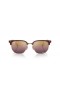 Ray-Ban RB4416F Nové Clubmaster XXL (55 - 20) s Červené čočky a sluneční Brýle Červený rámeček