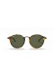 Ray-Ban RB2447 Round Fleck XL (49 - 21) s Zelené čočky a Černý rám sluneční Brýle