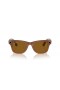 Ray-Ban RW4006 Ray-Ban | Meta Wayfarer L (53 - 22) s Hnědými čočkami a Béžová rám sluneční Brýle