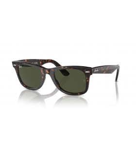 Ray-Ban RB2140 Original Wayfarer Classic L (50 - 22) s ZelenÃ© ÄoÄky a Å½elva rÃ¡m sluneÄnÃ­ BrÃ½le