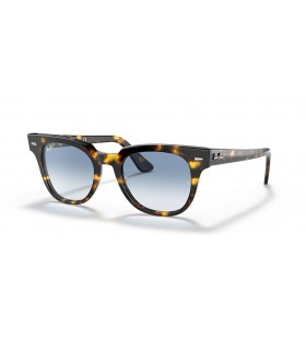 Ray-Ban RB2168 Meteor Fleck L (50 - 20) s Modrými skly a Želva rám sluneční Brýle