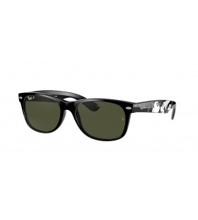 Ray-Ban RB2132 New Wayfarer Mickey S20 M (55 - 18) s ZelenÃ© ÄoÄky a ÄŒernÃ½ rÃ¡m sluneÄnÃ­ BrÃ½le