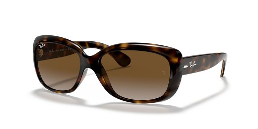 Ray-Ban RB4101 Jackie Ohh M (58 - 17) med Brune linser og Tortoise frame Solbriller