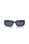 Ray-Ban RB4395 Kiliane Bio-Baseret M (54 - 21) med Blå linser og Sort ramme Solbriller