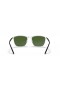 Ray-Ban RB3686 Chromance XL (57 - 19) med Grønne linser og Sort ramme Solbriller