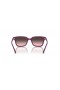 Ray-Ban RB9071S Kids L (48 - 18), med Pink glas og ramme Solbriller Violet