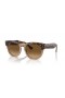 Ray-Ban RB0298SF Mega Hawkeye L (53 - 21) med Brune linser og Tortoise frame Solbriller