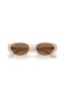 Ray-Ban RB4457D Bio-Baseret L (55 - 19) med Brune linser og Brun ramme Solbriller