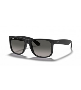 Ray-Ban RB4165 Justin Klassiske S (54 - 16) med GrÃ¥ linser og Sort ramme Solbriller