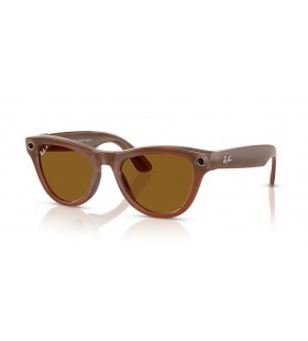Ray-Ban RW4010 Ray-Ban | Meta Skyler M (52 - 20) med Brune linser og Beige ramme Solbriller