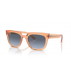 Ray-Ban RB4426 Phil Bio-Baseret L (54 - 21) med Blå linser og Orange ramme Solbriller