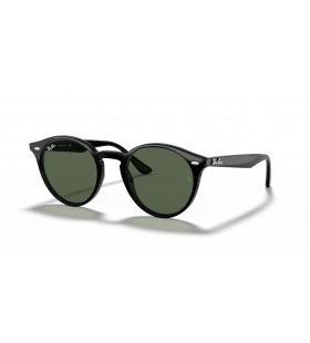 Ray-Ban RB2180 M (49 - 21) med GrÃ¸nne linser og Sort ramme Solbriller