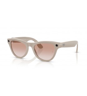 Ray-Ban RW4010 Ray-Ban | Meta Skyler M (52 - 20) med Pink linser og Solbriller Grå ramme