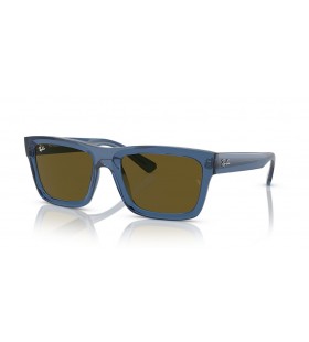 Ray-Ban RB4396 Warren Bio-Baseret M (54 - 20) med Brune linser og BlÃ¥ ramme Solbriller