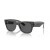 Ray-Ban RB0840S Mega Wayfarer M (51 - 21) med GrÃ¥ linser og Sort ramme Solbriller