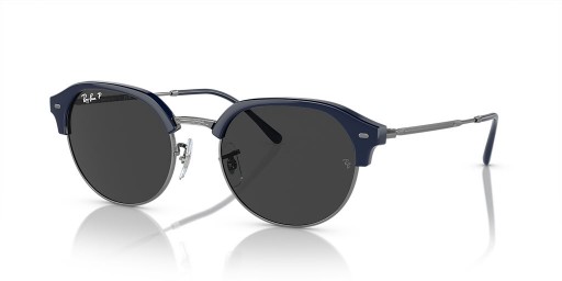 Ray-Ban RB4429 XXL (55 - 20) met Zwarte lenzen en Blauw frame Zonnebrillen