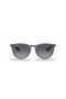Ray-Ban RB4171 Erika Classic M (54 - 18) met Grijze lenzen en Blauw frame Zonnebrillen