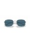 Ray-Ban RB3706 L (54 - 20) met Blauwe lenzen en Zilver frame Zonnebrillen