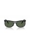 Ray-Ban RB4452 Liteforce XXL (59 - 20) met Groene lenzen en Zwart frame Zonnebrillen