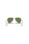 Ray-Ban RB9506S Aviator Kids M (50 - 13) met Paarse lenzen en Goud frame Zonnebrillen