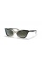 Ray-Ban RB2299 Dame Burbank S (52 - 20) met Grijze lenzen en Grijs frame Zonnebrillen
