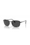 Ray-Ban RB3705 Chromance XL (57 - 19) met Grijze lenzen en Zwart frame Zonnebrillen