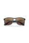 Ray-Ban RB4264 Chromance XL (58 - 18) met Paarse lenzen en Grijs frame Zonnebrillen