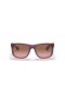 Ray-Ban RB4165 Justin Classic S (54 - 16) met Bruine lenzen en Violet frame Zonnebrillen