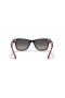 Ray-Ban RB2140 Wayfarer Mickey J22 L (50 - 22) met Grijze lenzen en Zwart frame Zonnebrillen