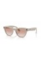 Ray-Ban RW4010 Ray-Ban | Meta Skyler M (52 - 20) met Roze lenzen en Grijs frame Zonnebrillen