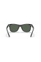 Ray-Ban RB4440N Blaze Wayfarer L (0 - 141) met Groene lenzen en Zwart frame Zonnebrillen