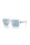 Ray-Ban RB4408 Magellan Bio-Based L (54 - 19) met Blauwe lenzen en Blauw frame Zonnebrillen