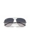 Ray-Ban RB3825 Oude Aviator XL (58 - 14) met Blauwe lenzen en Zilver frame Zonnebrillen