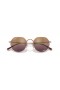 Ray-Ban RB3565 Jack Chromance M (51 - 20) met Rode lenzen en Roze frame Zonnebrillen